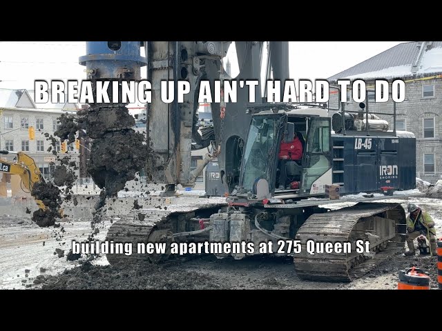 Breaking up ain't hard to do -  an update on work at 275 Queen St - a Podium Developments Project 4K