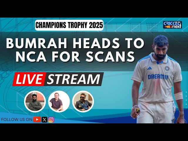 ICC Champions Trophy 2025: Bumrah's Participation in Doubt, Star Pacer Heads to NCA for Scans