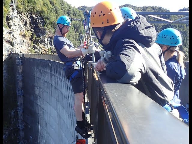 Abseil the Gordon Dam in 360