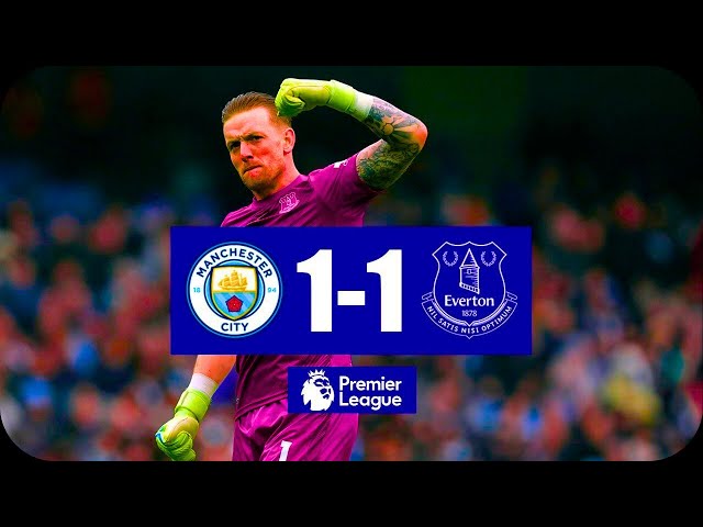 Jordan Pickford Saves vs Everton 1-1 Highlights Goals | Premier League 2024/25