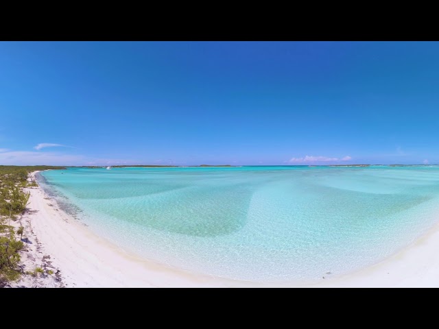 360° Birds Eye View of Exuma's Beauty.