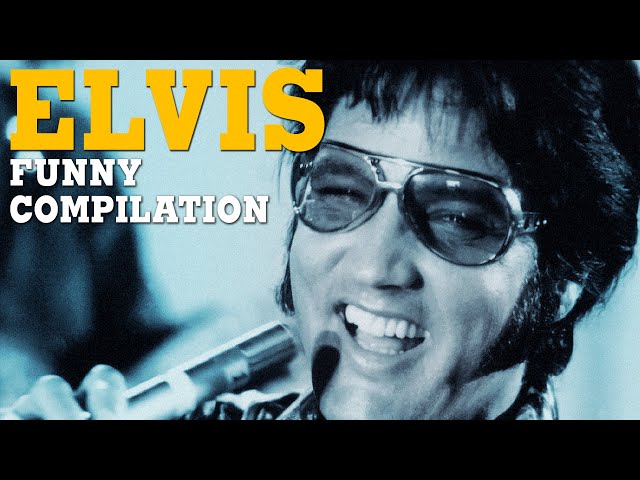 Elvis fooling around on Stage and at Rehearsals | Elvis Funny Compilation