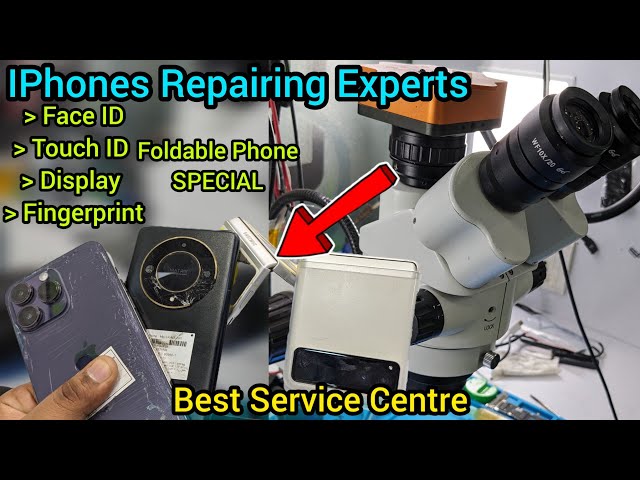 IPhone Repairing Experts IPhone Face Touch ID Original Display Fingerprint Repairing Foldable Phones