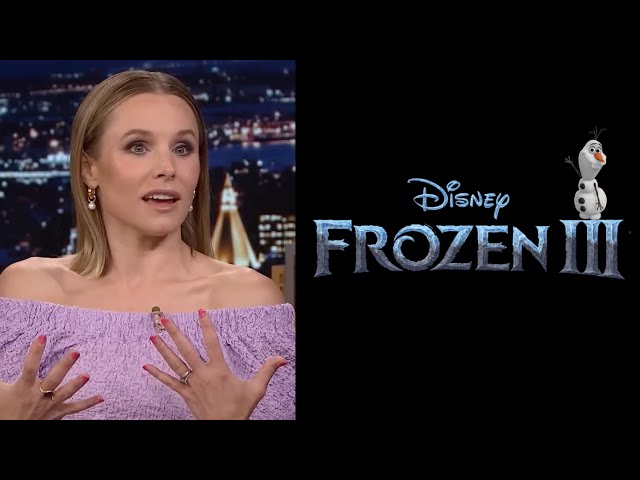 Frozen 3 is officially announced by Kristen Bell with 'zero authority' but it could actually happen!