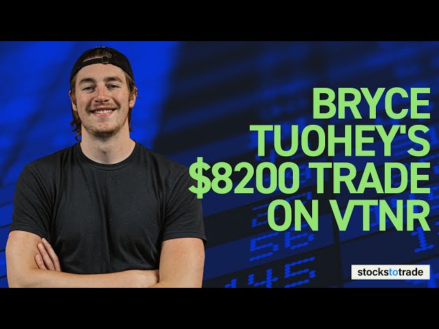 Bryce Tuohey's $8200 Trade on VTNR