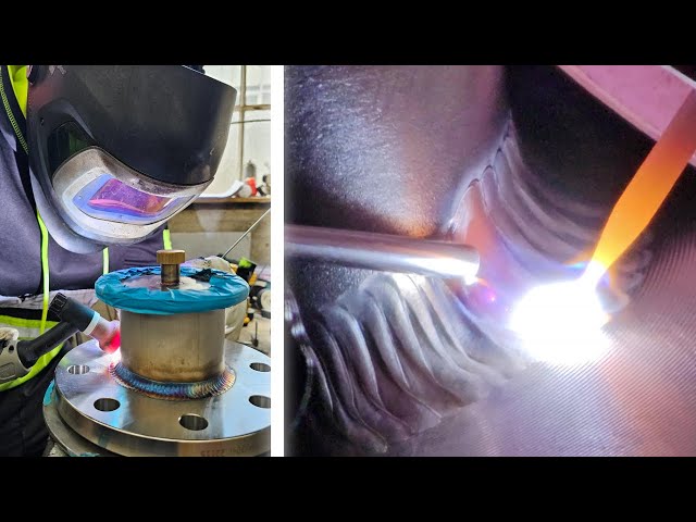 Tru-Bore Stainless Steel TIG Welding Using The New @rtechweldingtv TIG211