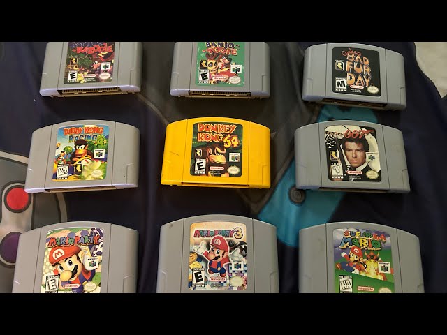 My Nintendo 64 Game Collection - 2024 Edition