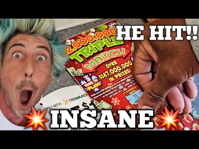 💥INSANE WIN💥 I Bought a Stranger a Lottery Ticket🚀