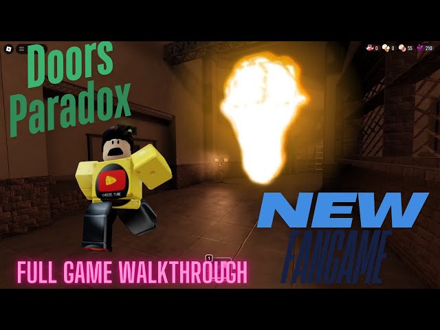 Doors Paradox Full Walkthrough (New Fan Game)