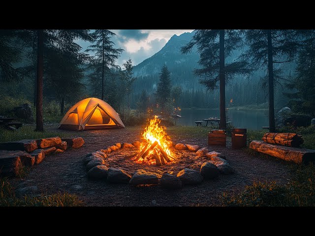 Soothing Fire Sounds for Relaxation & Deep Sleep   Heartwarming Fire Ambience