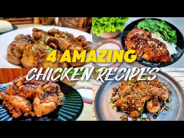 4 Amazing Chicken Recipes