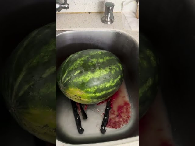 Exploding Watermelon caution beware of Fake & Artificial Food