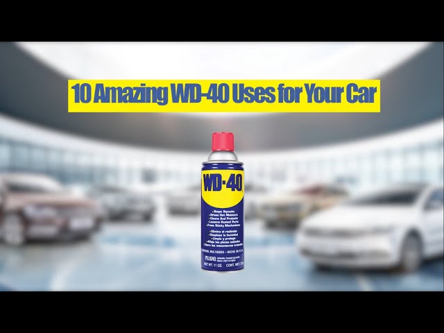 Amazing WD-40 Uses For Your Car | WD-40 Rust Remover Spray | Shreeji Motors