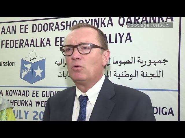 In Somalia, the UN political chief urges the country to advance State-building efforts.