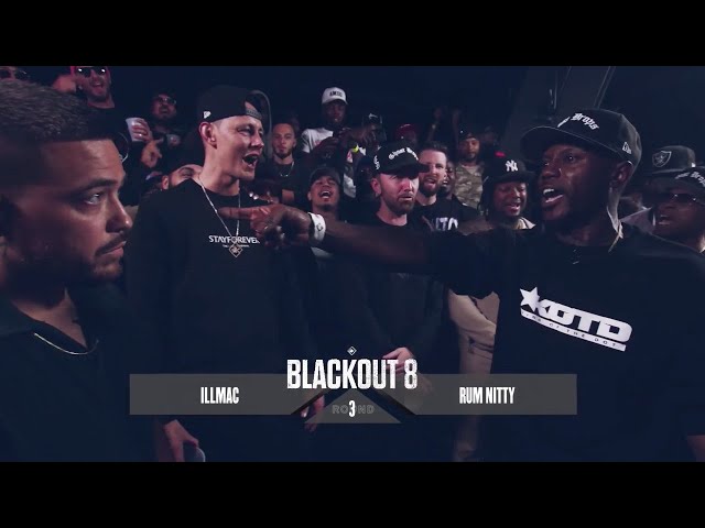 RUM NITTY VS ILLMAC RECAP + KOTD BLACKOUT 8 DAY 2 RECAP❗️❗️