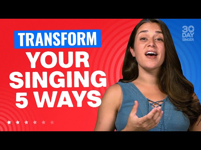 Become a better singer with these 5 tips