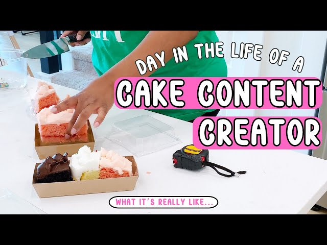 Real life as a CAKE CONTENT CREATOR | Hiring an Assistant, Creating Product Photos