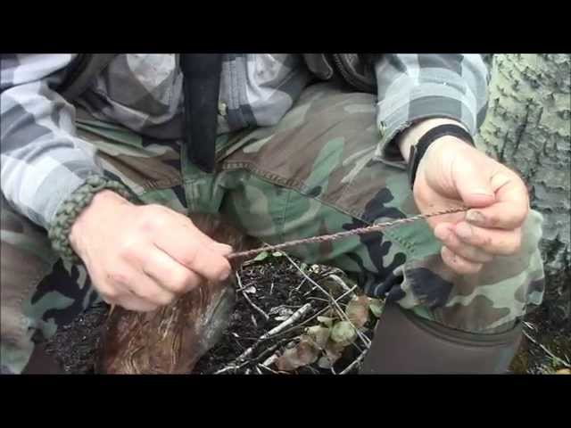 Make Willow Bark Cordage