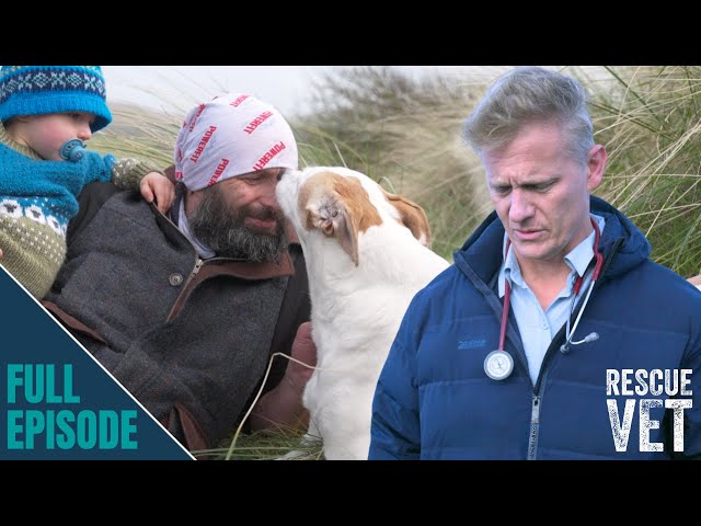 Emotional goodbye to soulmate rescue dog who saved man’s life | Rescue Vet with Dr Scott Miller