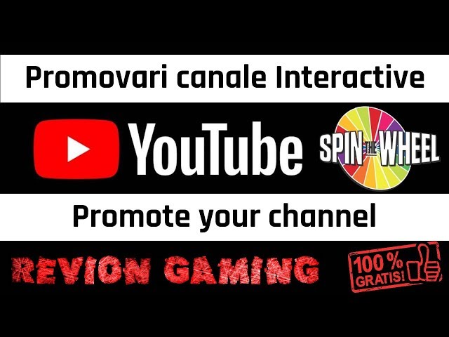 Roata promovarilor de canale !!! Shoutout your channel , get promoted ! #2