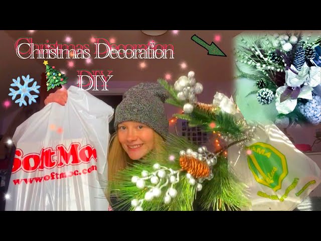 Haul/DIY *Christmas decorations,SoftMoc*!!