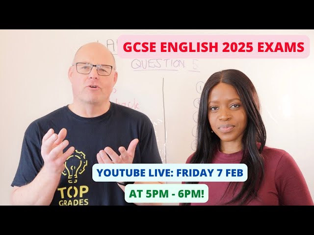 GCSE English 2025 Exams: How to go from a Grade 4 to a 9 in 1 Week (Half Term Edition)