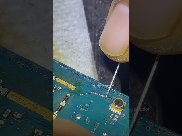 Broken Trace Repair #mobilereparing #youtubeshorts