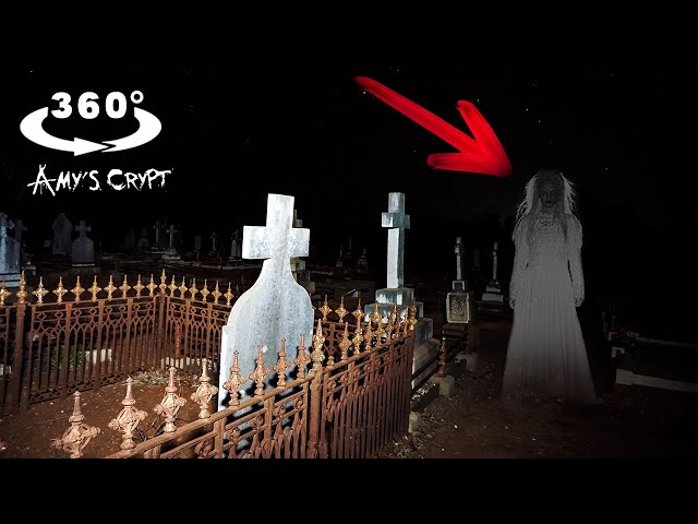 360˚ GHOST Hunting in HAUNTED CEMETERY | Kapunda, South Australia