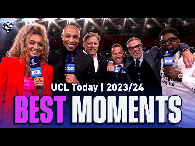 The BEST UCL Today moments of 2023/24 | Kate Abdo, Thierry Henry, Micah Richards & Jamie Carragher!