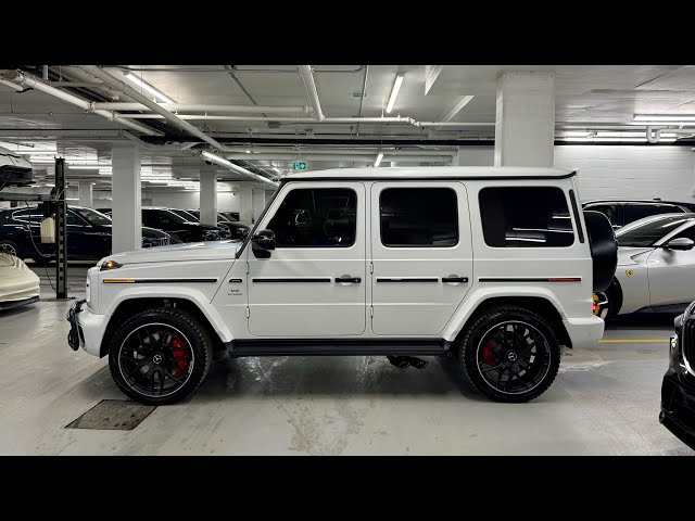 NEW 2025 Mercedes AMG G63 MANUFAKTUR -  Walkaround + Revs in 4k