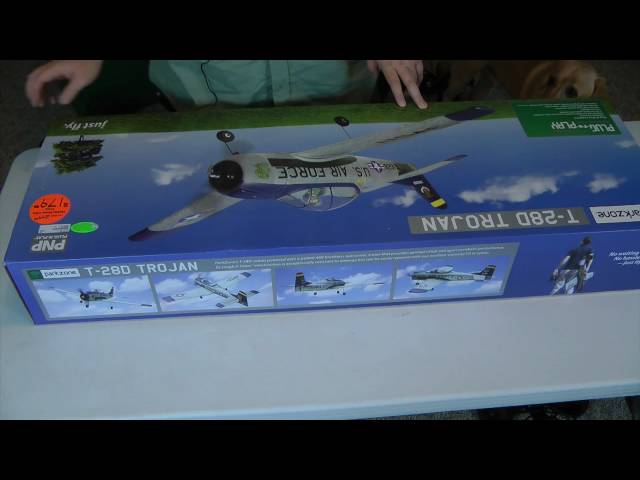 ParkZone T-28D Unboxing Video