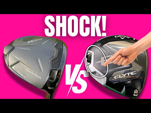 SHOCK DRIVER RESULTS - Taylormade Qi35 MAX VS Callaway Elyte X