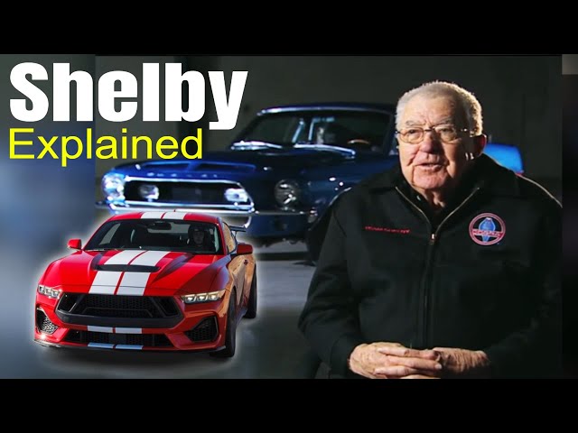 How the Shelby GT350 and GT500 Were Born Explained by Carroll Shelby