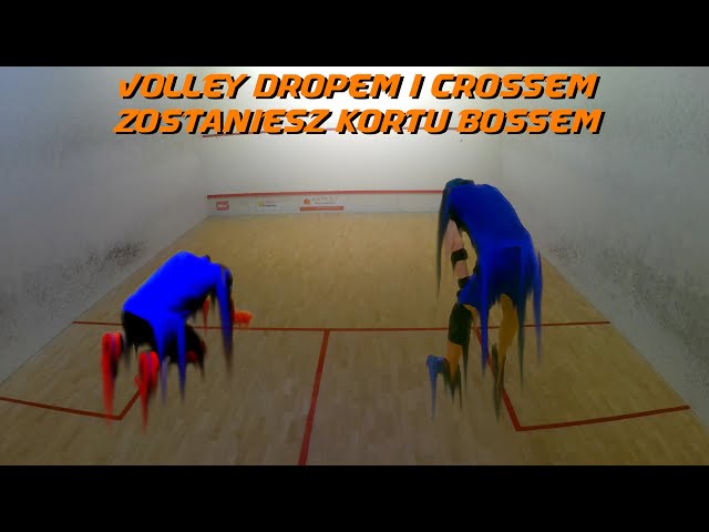 Squash z trenerem volley dropy (cz. 2) + crossy ★★★★☆