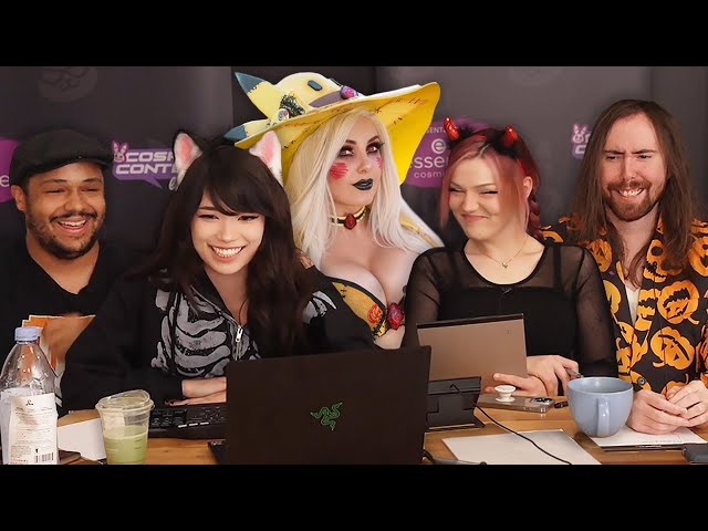 EMIRU COSPLAY CONTEST 🎃 FT. ASMONGOLD, JESSICA NIGRI, NMPLOL AND MALENA