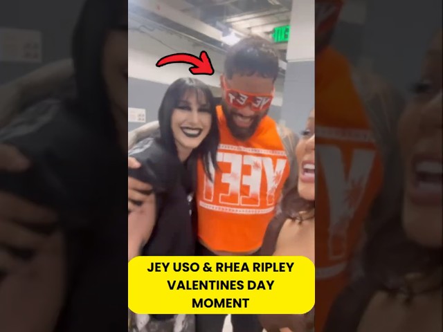 Jey Uso And Rhea Ripley Share A MOMENT For Valentine's Day ❤