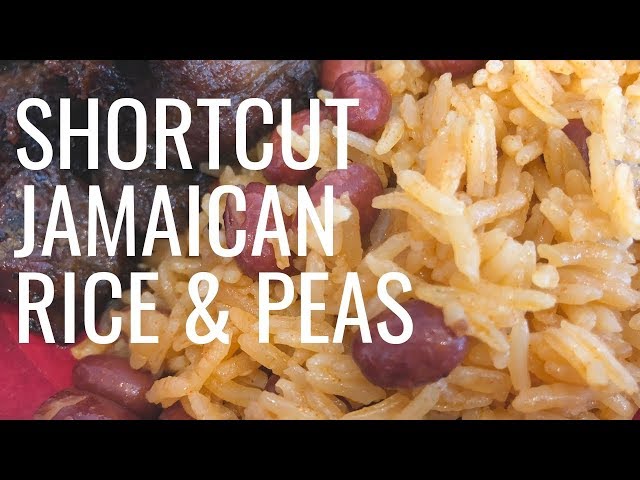 Jamaican Rice & Peas | Quick and Easy Shortcut Version