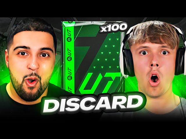 100 82+ Packs But The Loser DISCARDS!!! (Ft. @NerdFire  )