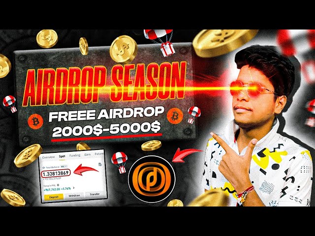 😱😱 Earn Freee Gauranteed 5000$ From Airdrops | Biggest Crypto Airdrop of 2024 | Best Airdrop 2024