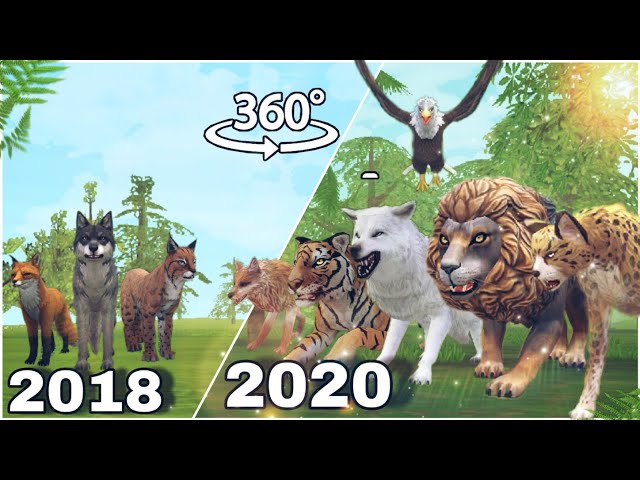 WildCraft Evolution in 360°: Evolution 2018-2020 | From Model Testing to the Jungle Update