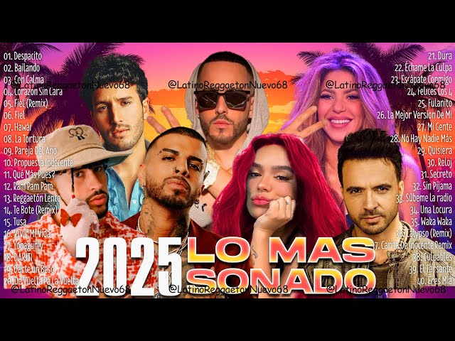 Shakira, Karol G, Feid, Luis Fonsi, Sebastian Yatra, Nacho, Daddy Yankee, Maluma | Pop Latino 2023