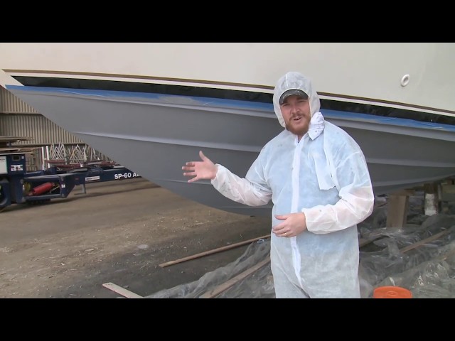 How to Paint the Bottom of Your Fiberglass Boat - DIY