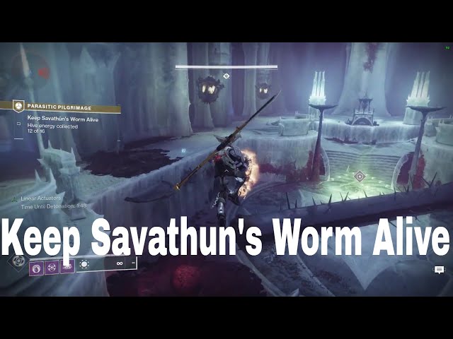 Parasitic Pilgrimage Keep Savathun's Worm Alive Quest Solo | Destiny 2 The Witch Queen