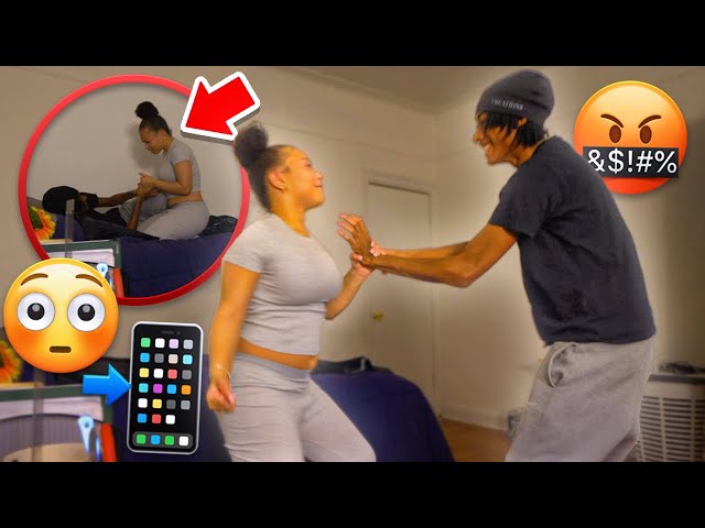 ANOTHER GIRL CALLING MY PHONE PRANK ON CRUSH🤬 *SHE DID THIS …*