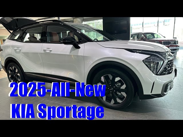 THE KIA SPORTAGE 1.5L T- GDi 2025 MY All-New 5Seater Hard Top SUV Interior and Exterior Details View