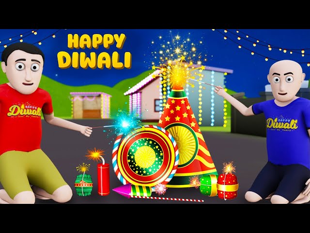 Happy Diwali | Diwali Cartoon | Diwali ke Patakhe | Diwali Crackers | Diwali Song | Diwali Drawing