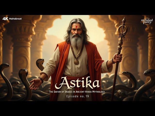 Mahabharat | Gujarati | P01 E19 - Astika: The Savior of Snakes in Ancient Hindu Mythology