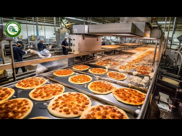 Inside the Mega Factory How Millions of Frozen Pizzas Are Made! 🍕