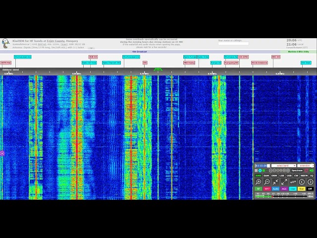 [SW DX] Radio Fana Ethiopia on local and my SDR (6110 kHz)