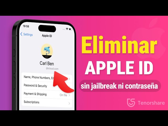 Eliminar apple id en iPhone&iPad sin Contraseña ni jailbreak💯Quitar cuenta de apple id 2025